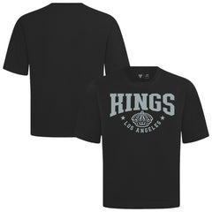 Los Angeles Kings Levelwear Luxe Signature Knit T-Shirt - Black | NHL Lifestyle