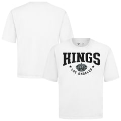 Los Angeles Kings Levelwear Luxe Signature Knit T-Shirt - White | NHL sale