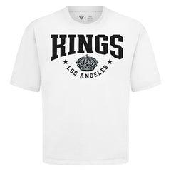 Los Angeles Kings Levelwear Luxe Signature Knit T-Shirt - White | NHL sale