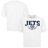 Winnipeg Jets Levelwear Luxe Signature Knit T-Shirt - White | NHL on sale