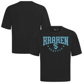 Seattle Kraken Levelwear Luxe Signature Knit T-Shirt - Black | NHL discount