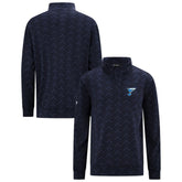 St. Louis Blues Levelwear Chameleon Quarter-Zip Sweatshirt - Navy | NHL on sale