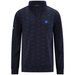 Toronto Maple Leafs Levelwear Chameleon Quarter-Zip Sweatshirt - Navy | NHL Clearance