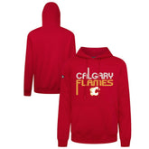 Calgary Flames Levelwear Podium Lanes Hoodie - Red | NHL Lifestyle