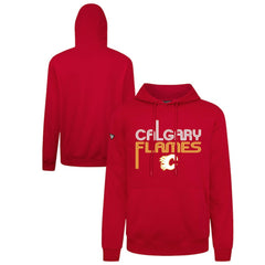 Calgary Flames Levelwear Podium Lanes Hoodie - Red | NHL Lifestyle