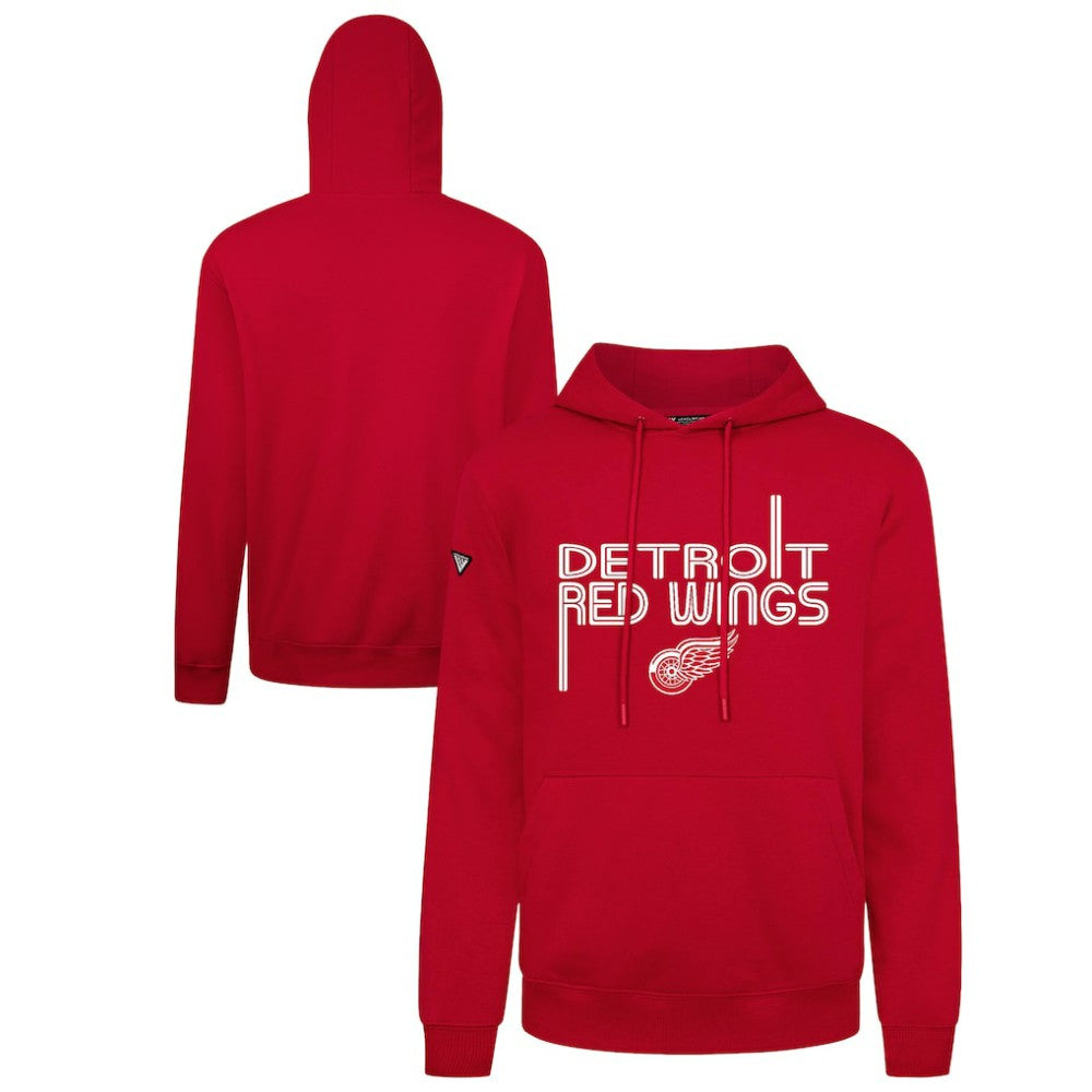 Detroit Red Wings Levelwear Podium Lanes Hoodie - Red | NHL near me