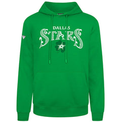 Dallas Stars Levelwear St. Patrick's Day Podium Hoodie - Green | NHL near me