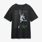 Sam Darnold Seattle Seahawks Tonal T-Shirt - Black - NFL