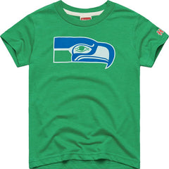 Seattle Seahawks Homage Youth 1976 Tri-Blend T-Shirt - Green - NFL