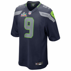 Kenneth Walker III Seattle Seahawks Super Bowl LX Patch Game Jersey - College Navy - Nike