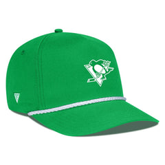 Pittsburgh Penguins Levelwear St. Patrick's Day Gambit Rope Adjustable Hat - Kelly Green | NHL sale