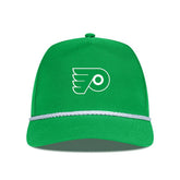 Philadelphia Flyers Levelwear St. Patrick's Day Gambit Rope Adjustable Hat - Kelly Green | NHL near me
