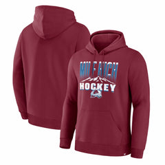 Colorado Avalanche Hometown Graphic Hoodie - Burgundy | NHL Lifestyle
