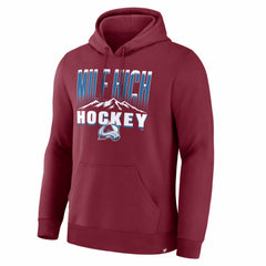Colorado Avalanche Hometown Graphic Hoodie - Burgundy | NHL Lifestyle