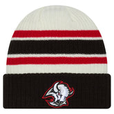 Buffalo Sabres New Era Vintage Cuffed Knit Hat - Cream/Black | New Era online