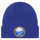 Buffalo Sabres New Era Waffle Cuffed Knit Hat - Royal | New Era Clearance