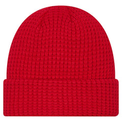 Detroit Red Wings New Era Waffle Cuffed Knit Hat - Red | New Era online