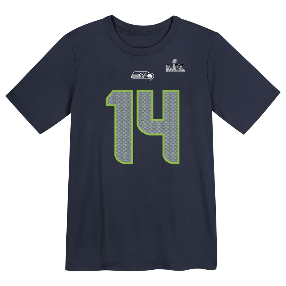 Sam Darnold Seattle Seahawks Preschool Super Bowl LX Name & Number T-Shirt - College Navy - Nike