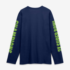 Seattle Seahawks Two-Time Super Bowl Champions Big & Tall Own The Moments Long Sleeve T-Shirt - College Navy - Fanatics