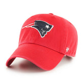 New England Patriots '47 Preschool Clean Up Adjustable Hat - Red - 47 brand