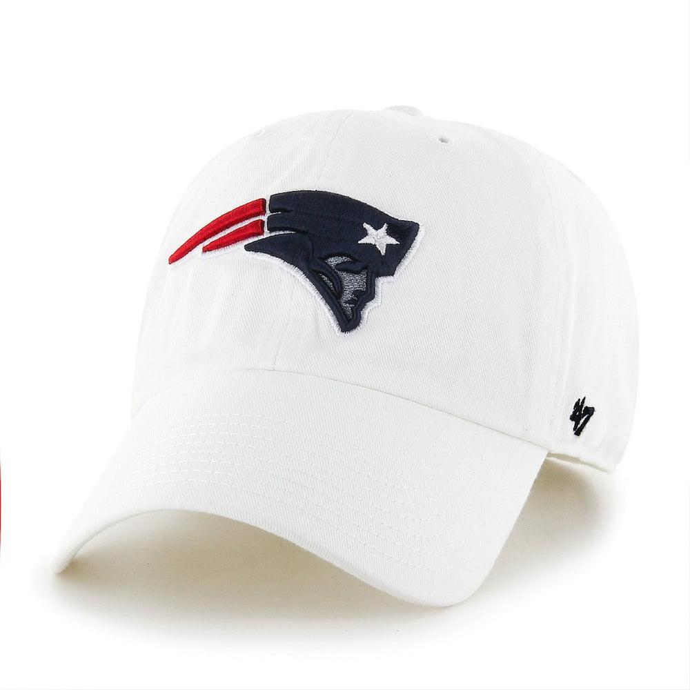 New England Patriots '47 Preschool Clean Up Adjustable Hat - White - 47 brand