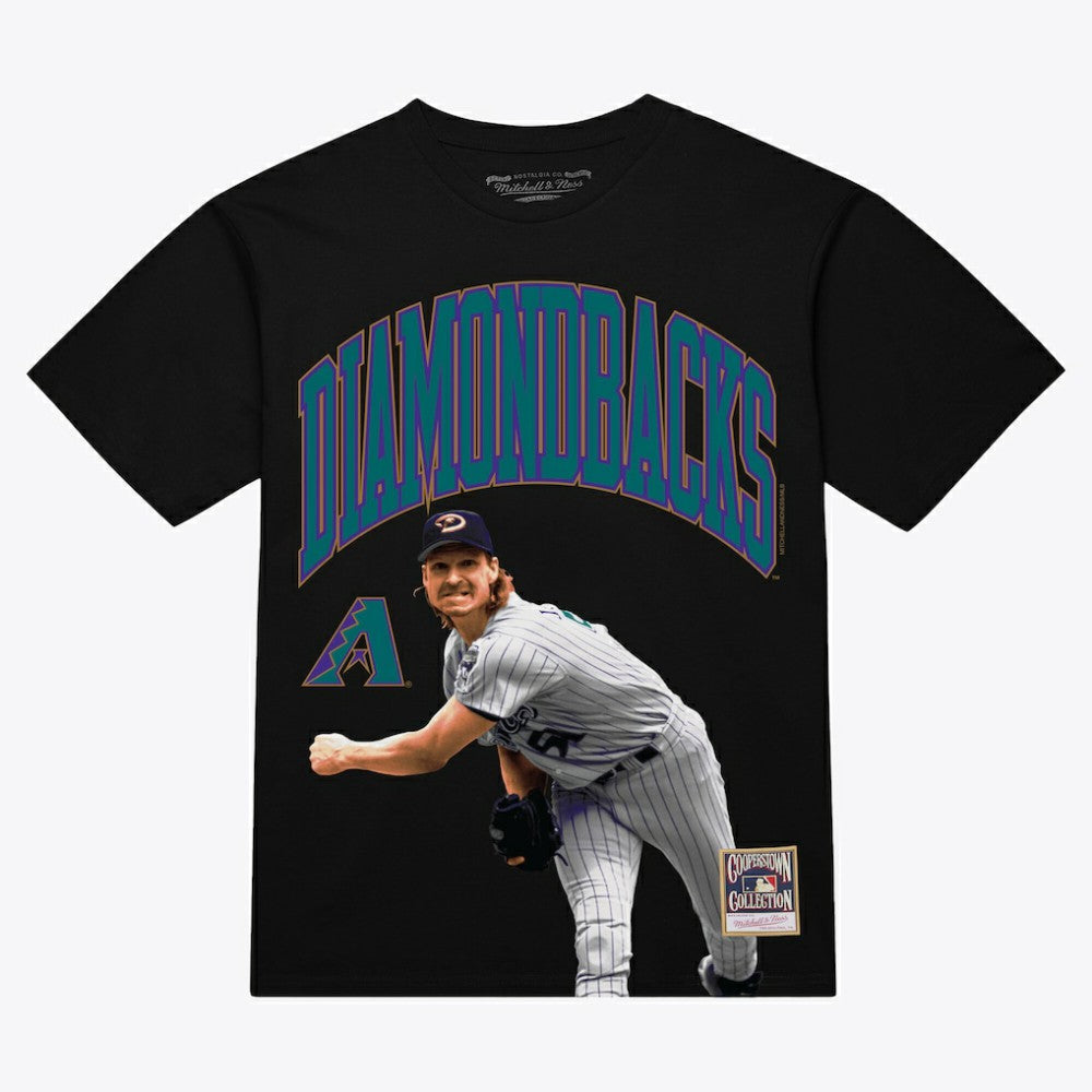 Randy Johnson Arizona Diamondbacks Mitchell & Ness Photo Arch Player Graphic T-Shirt Discount