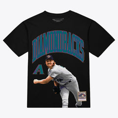 Randy Johnson Arizona Diamondbacks Mitchell & Ness Photo Arch Player Graphic T-Shirt Discount