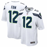 12s Seattle Seahawks Game Jersey - White - Nike