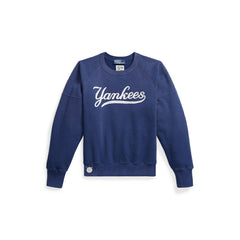 Yankees Polo Ralph Lauren Women's Vintage Knit Sweatshirt Outlet