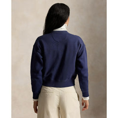 Yankees Polo Ralph Lauren Women's Seasonal Knit Full-Snap Cardigan for sale