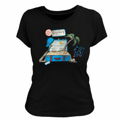 Miami Marlins Tiny Turnip Women's 2026 Spring Training T-Shirt Discount