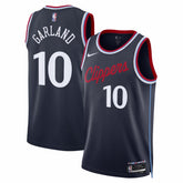 Nike Darius Garland LA Clippers Unisex Swingman Jersey Icon Edition Navy