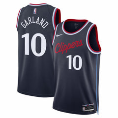 Nike Darius Garland LA Clippers Unisex Swingman Jersey Icon Edition Navy