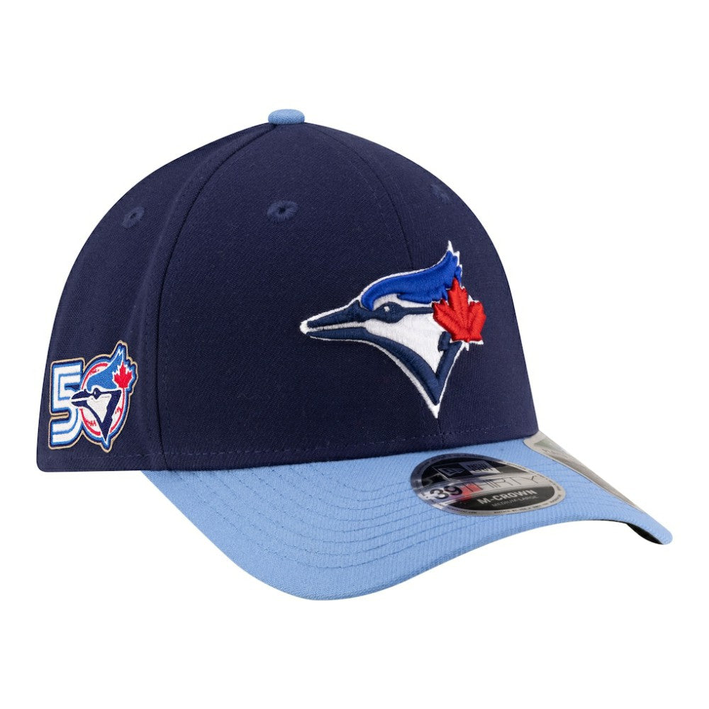 Toronto Blue Jays New Era 50th Season Player Replica 39THIRTY Flex Hat Online