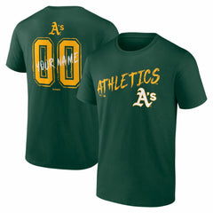 Athletics Hustle Personalized Name & Number T-Shirt Online