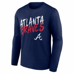 Atlanta Braves Hustle Personalized Name & Number Long Sleeve T-Shirt Near Me