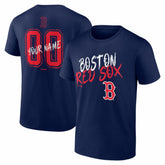 Boston Red Sox Hustle Personalized Name & Number T-Shirt Discount