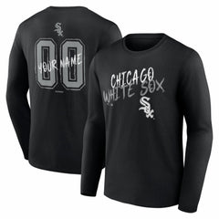 Chicago White Sox Hustle Personalized Name & Number Long Sleeve T-Shirt Discount