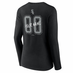 Chicago White Sox Women's Hustle Personalized Name & Number Long Sleeve V-Neck T-Shirt Near Me
