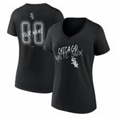 Chicago White Sox Women's Hustle Personalized Name & Number V-Neck T-Shirt Outlet
