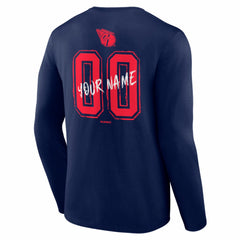 Cleveland Guardians Hustle Personalized Name & Number Long Sleeve T-Shirt for sale