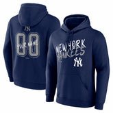 New York Yankees Hustle Personalized Name & Number Hoodie for sale