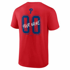 Philadelphia Phillies Hustle Personalized Name & Number T-Shirt Online