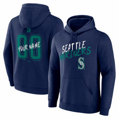 Seattle Mariners Hustle Personalized Name & Number Hoodie Online