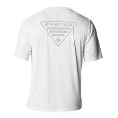 Boston Bruins Columbia PFG Terminal Tackle Omni-Shade T-Shirt - White | NHL on sale