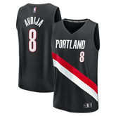 Fanatics Deni Avdija Portland Trail Blazers Fast Break Replica Jersey Icon Edition Black