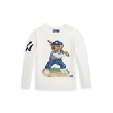 Yankees Polo Ralph Lauren Preschool Bear Sweater for sale
