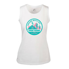 Chicago White Sox Levelwear Women's Macy Spring Training Badge Bold Tank Top Outlet