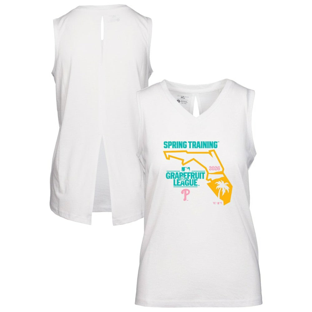 Philadelphia Phillies Levelwear Women's 2026 Spring Training Paisley Ball Bold Tank Online