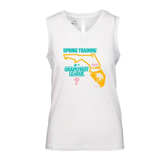 Philadelphia Phillies Levelwear Women's 2026 Spring Training Paisley Ball Bold Tank Online